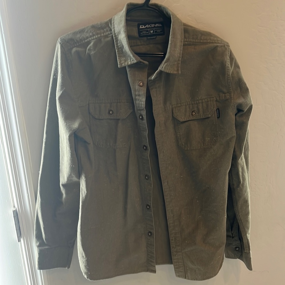 Dakine Green Flannel